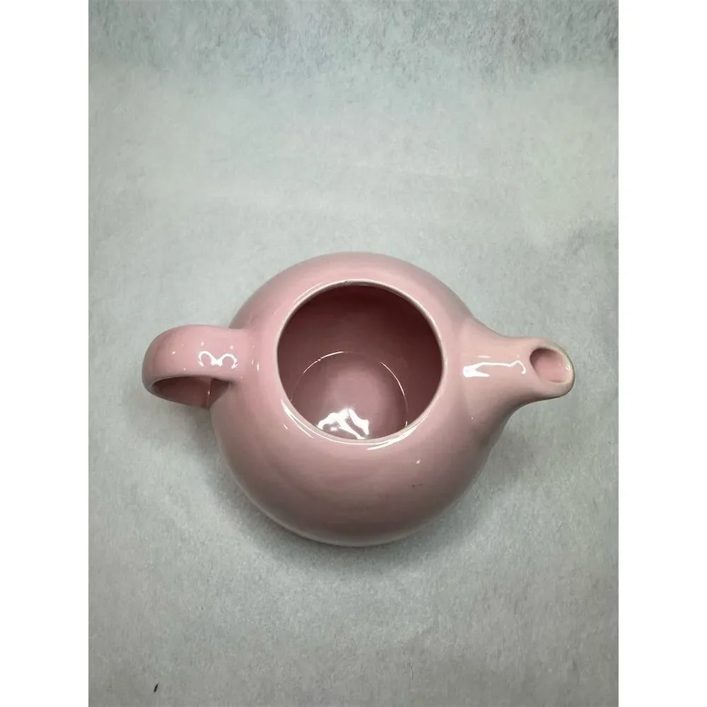 Vintage‎ Mar-crest  Pink Stoneware Teapot Ovenproof USA